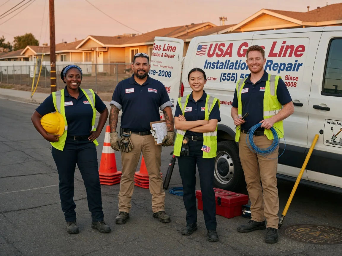 Gas Line Installation company in East Smithfield, PA